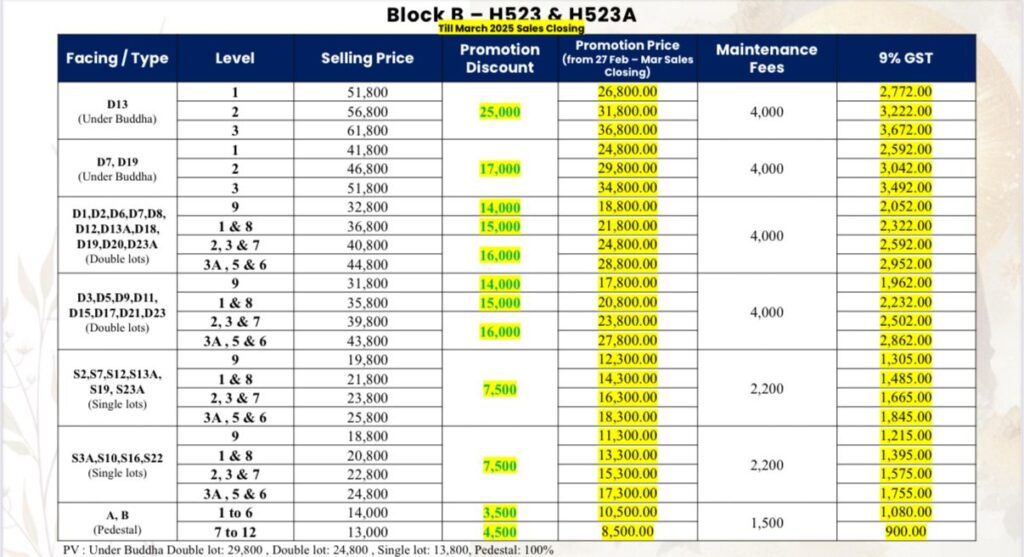 H523-MARCH-PRICE-LIST